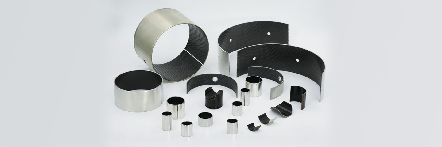 Metal-polymer marginal-lubricating bearings